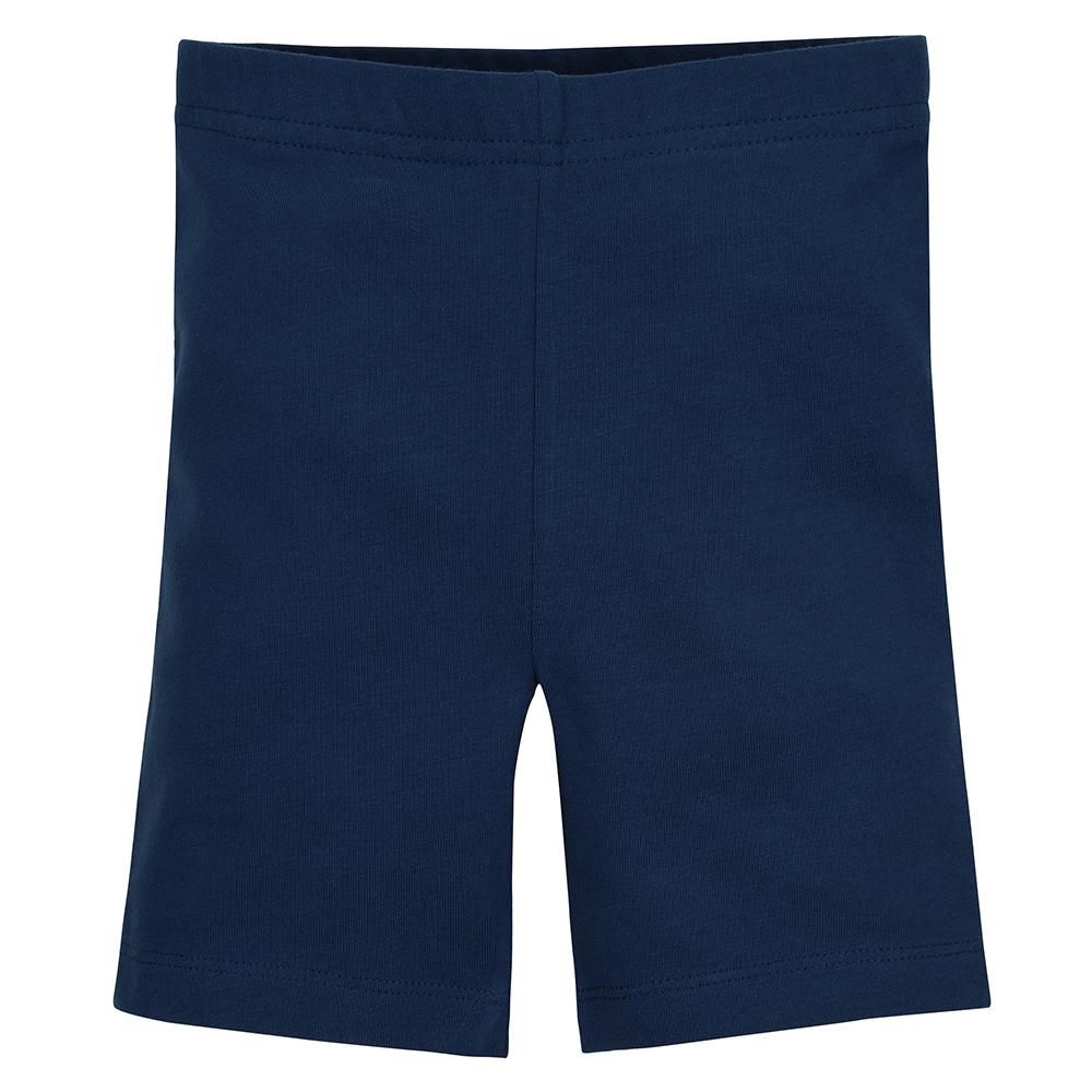 1-Pack Girls Navy Biker Shorts-Gerber Childrenswear Wholesale