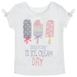 1-Pack Girls Ice Cream Top-Gerber Childrenswear Wholesale