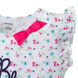 2-Pack Infant & Toddler Girls Floral & Gingham Fashion Tops-Gerber Childrenswear Wholesale