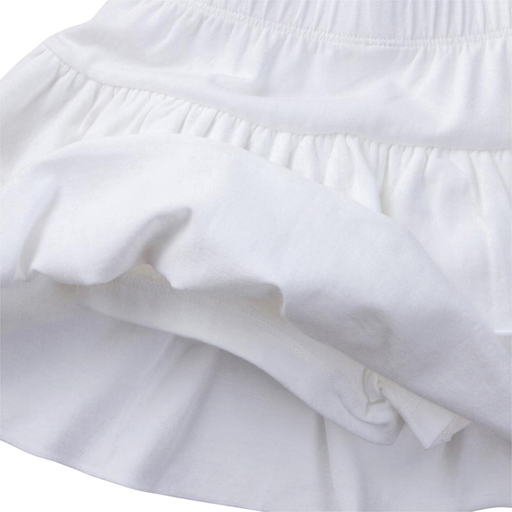 1-Pack Infant & Toddler Girl Fashion Skort in White-Gerber Childrenswear Wholesale