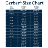 6-Pack Baby Neutral Words Long Sleeve Onesies® Bodysuits-Gerber Childrenswear Wholesale