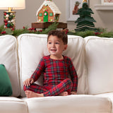 2-Piece Infant & Toddler Plaid About You Buttery Soft Viscose Made from Eucalyptus Snug Fit Holiday Pajamas-Gerber Childrenswear Wholesale