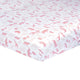 Just Born Dream Fitted Crib Sheet, Pink Jungle-Gerber Childrenswear Wholesale