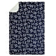 Just Born Dream "Wish" Plush Blanket, Navy-Gerber Childrenswear Wholesale