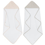 Just Born® 2-Pack Starburst Hooded Towels-Gerber Childrenswear Wholesale