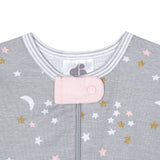Baby Girls Stars Organic Sleep 'n Play-Gerber Childrenswear Wholesale