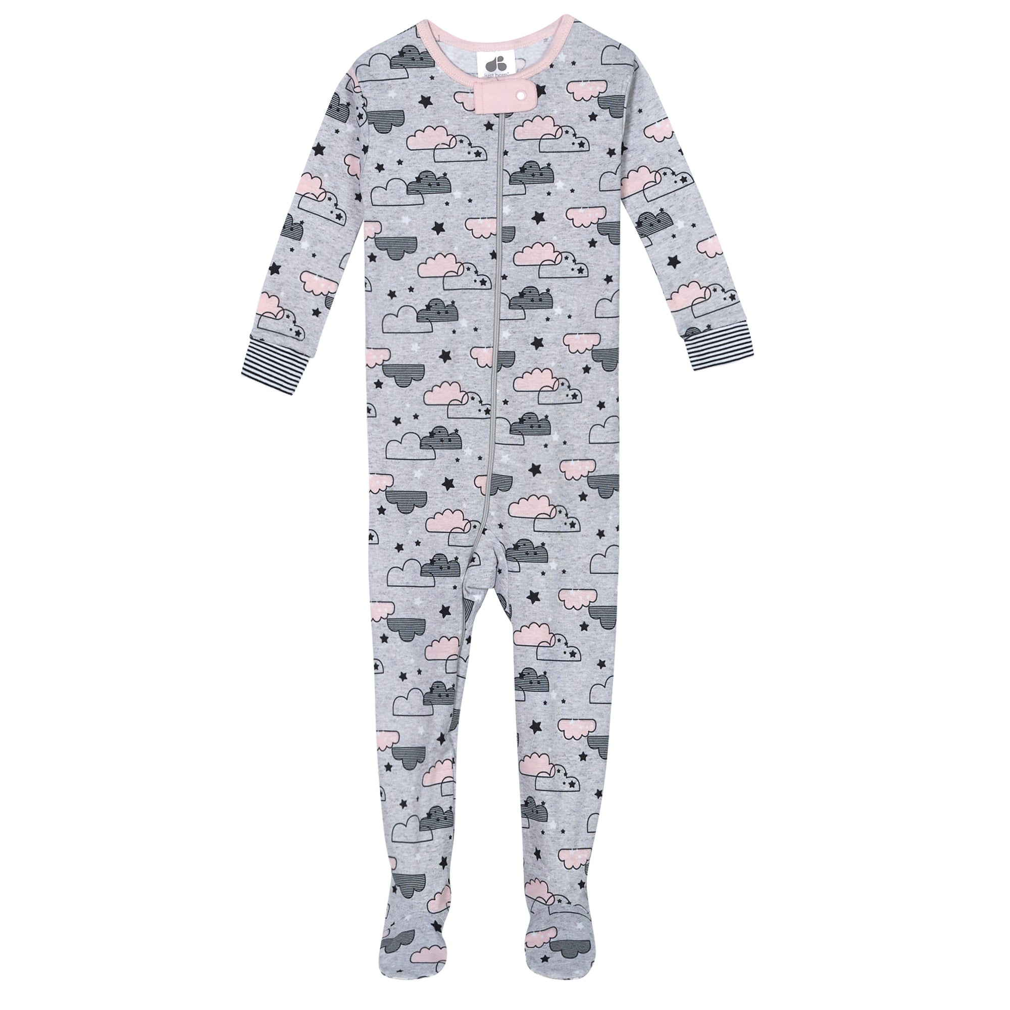 Baby Girls Clouds Organic Sleep 'n Play-Gerber Childrenswear Wholesale