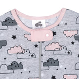 Baby Girls Clouds Organic Sleep 'n Play-Gerber Childrenswear Wholesale