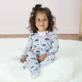 Baby Girls Clouds Organic Sleep 'n Play-Gerber Childrenswear Wholesale