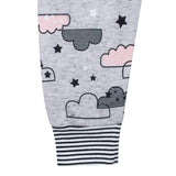 2-Piece Toddler Girls Clouds Organic Pajamas-Gerber Childrenswear Wholesale