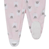 Baby Girls Lamb Blanket Sleeper-Gerber Childrenswear Wholesale