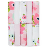 10-Pack Girls Blossom Washcloths-Gerber Childrenswear Wholesale