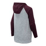 Boys' Burgandy Long Sleeve Hooded Performance Top-Gerber Childrenswear Wholesale