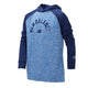 Boys' Lapis Blue Long Sleeve Hooded Performance Top-Gerber Childrenswear Wholesale