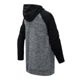 Boys' Black Long Sleeve Hooded Performance Top-Gerber Childrenswear Wholesale