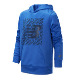 Boys' Lapis Blue Graphic Hoodie-Gerber Childrenswear Wholesale