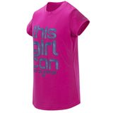 Girls' Carnival Pink Short Sleeve Graphic Tee-Gerber Childrenswear Wholesale