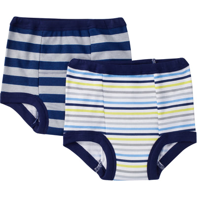 2-Pack Boys Striped Training Pants-Gerber Childrenswear Wholesale