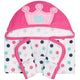 1-Pack Girls Princess Terry Hooded Bath Wrap-Gerber Childrenswear Wholesale