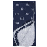 4-Pack Boys Tiger Flannel Receiving Blankets-Gerber Childrenswear Wholesale
