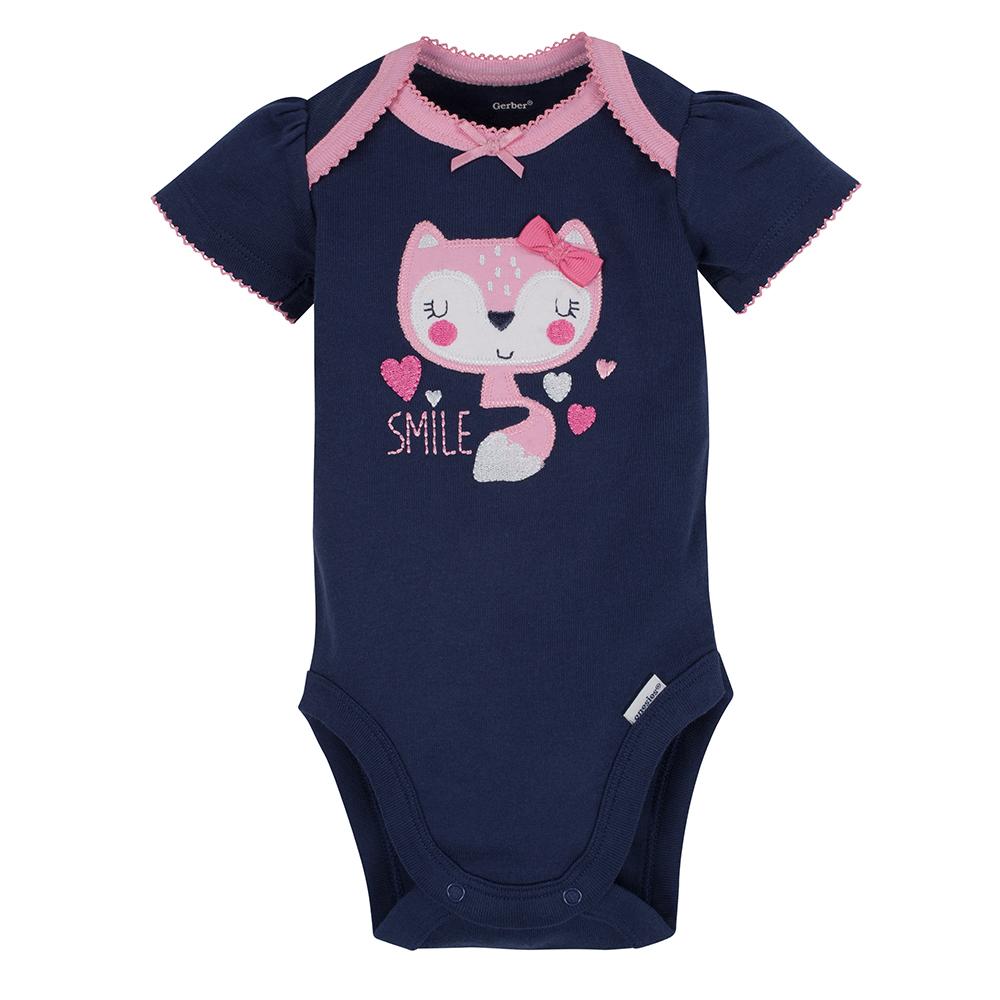 4-Piece Girls Fox Take-Me-Home Set-Gerber Childrenswear Wholesale
