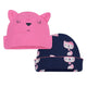 2-Pack Girls Fox Caps-Gerber Childrenswear Wholesale