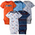 5-Pack Boys Sports Onesies® Brand Short Sleeve Bodysuits-Gerber Childrenswear Wholesale