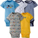5-Pack Boys Cars Onesies® Brand Short Sleeve Bodysuits-Gerber Childrenswear Wholesale