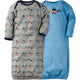 2-Pack Boys Cars Gowns-Gerber Childrenswear Wholesale
