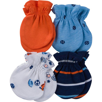 4-Pack Boys Sports Mittens-Gerber Childrenswear Wholesale