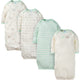4-Pack Neutral Elephants Gowns-Gerber Childrenswear Wholesale