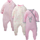 3-Pack Girls Twinkle Bunny Organic Sleep N' Play-Gerber Childrenswear Wholesale