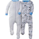 2-Pack Boys Monkey Snug Fit Footed Pajamas-Gerber Childrenswear Wholesale