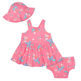 3-Piece Baby Girls Butterfly Dress-Up Set-Gerber Childrenswear Wholesale