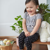 4-Piece Toddler Girls Bunny Shirts, Pant & Skort Set-Gerber Childrenswear Wholesale