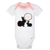 4-Piece Baby Girls Bunny Onesies® Bodysuit, Shirt, Pants, and Skort Set-Gerber Childrenswear Wholesale