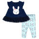 2-Piece Infant Girls Bunny Tunic & Legging Set-Gerber Childrenswear Wholesale