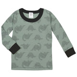 4-Piece Organic Toddler Boys Dino and Camo Pajamas-Gerber Childrenswear Wholesale
