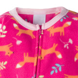 2-Pack Toddler Girls Fox Blanket Sleepers-Gerber Childrenswear Wholesale