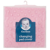 Girls Pink Changing Pad Cover-Gerber Childrenswear Wholesale