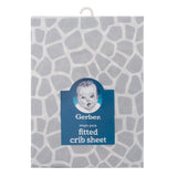 Baby Neutral Jungle Fitted Crib Sheet-Gerber Childrenswear Wholesale