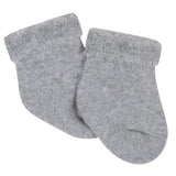 6-Pack Girls Happy Terry Bootie Socks-Gerber Childrenswear Wholesale