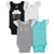 4-Pack Girls Clouds Sleeveless Onesies® Bodysuits-Gerber Childrenswear Wholesale