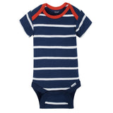 4-Pack Boys Sailing Short Sleeve Onesies® Bodysuits-Gerber Childrenswear Wholesale