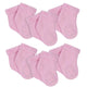6-Pack Craft Pink Wiggle-Proof® Bootie Socks-Gerber Childrenswear Wholesale