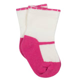 8-Pair Girls Jersey Wiggle Proof Socks-Gerber Childrenswear Wholesale
