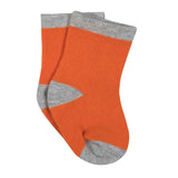 8-Pair Boys Animal Face Wiggle Proof Socks-Gerber Childrenswear Wholesale