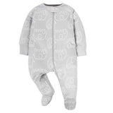 4-Pack Baby Neutral Animals Zip Front Sleep ‘N Plays-Gerber Childrenswear Wholesale
