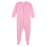 2-Pack Baby Girls Rainbows Snug Fit Footed Pajamas-Gerber Childrenswear Wholesale