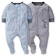 2-Pack Baby Boys Bear Sleep N' Play-Gerber Childrenswear Wholesale